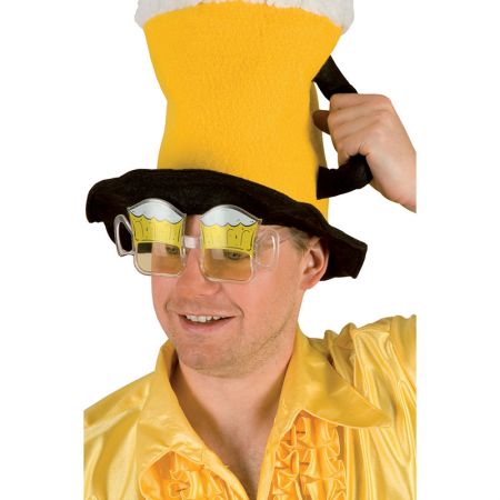Lunettes chope de bi&egrave;re adulte