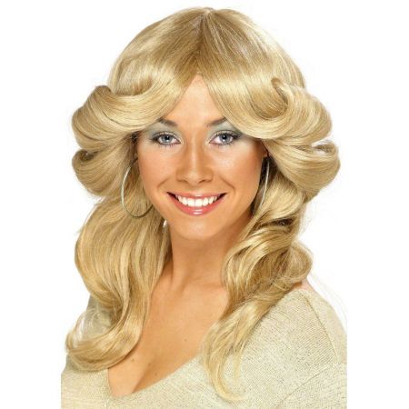 Perruque Ann&eacute;es 70 blonde