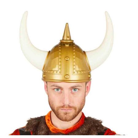 Casque de viking &agrave; Grandes Cornes