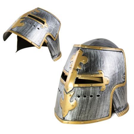 Casque de chevalier m&eacute;di&eacute;val