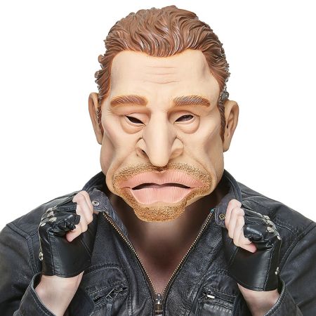 Masque humoristique Johnny Latex