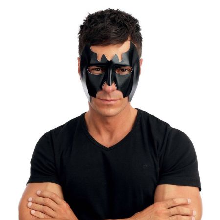 Loup Tissu chauve souris noir