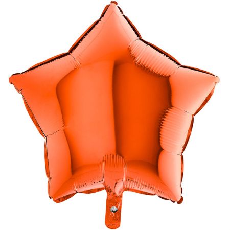 Ballon Mylar Etoile Orange