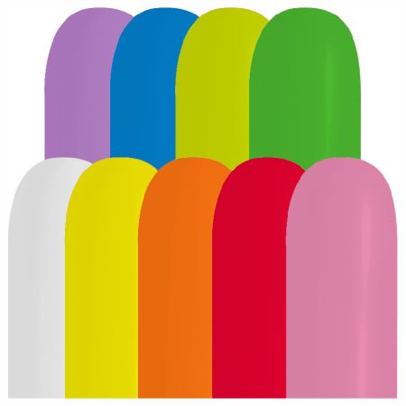 Ballons &agrave; modeler assortis 260Q