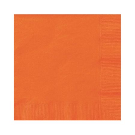 Serviette de table papier Orange