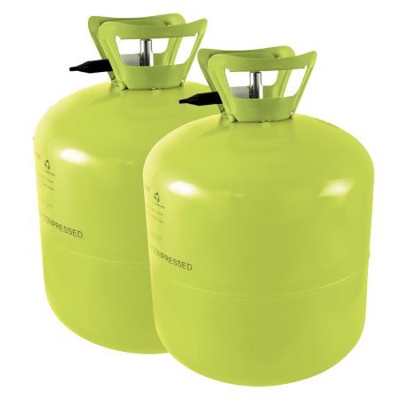 Bouteille H&eacute;lium Jetable 0,42 m3 lot de 2