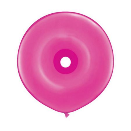 Ballon Donut Fushia (Wild Berry)