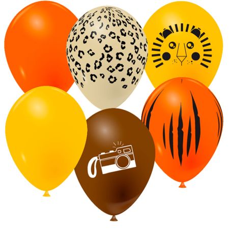 Ballon Latex Savane assortis