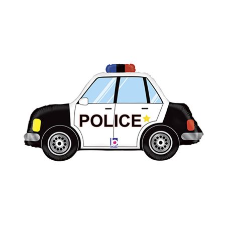 Ballon Mylar Voiture Police
