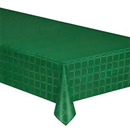 Nappe Papier Damass&eacute;e couleur Vert Sapin 6m x 1m20