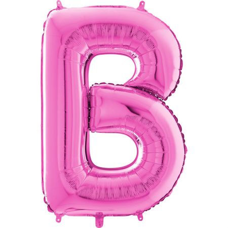 Ballon aluminium B Fushia