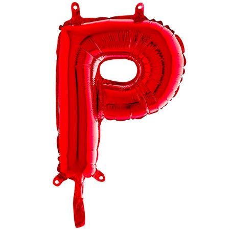 Ballon aluminium P Rouge