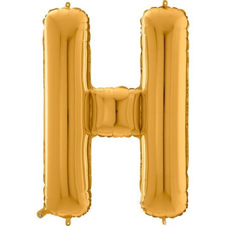 Ballon aluminium H Or