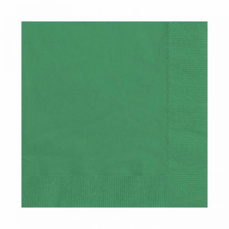 Serviette de table papier Vert par 20