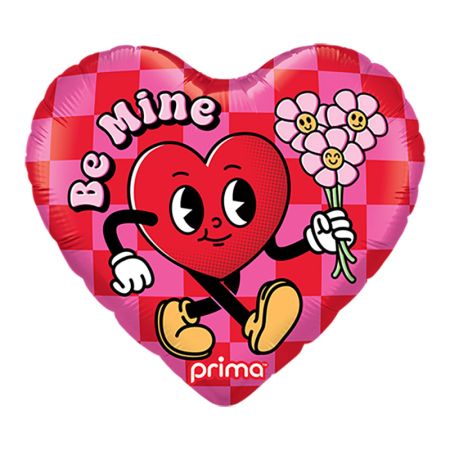 Ballon Mylar Coeur Be Mine