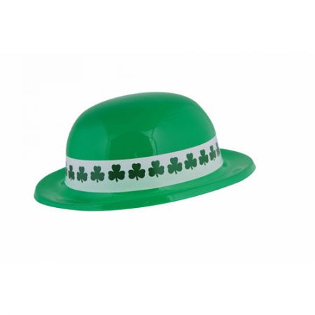 Chapeau Plastique melon Saint Patrick