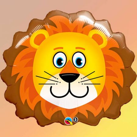 Ballon tête de lion