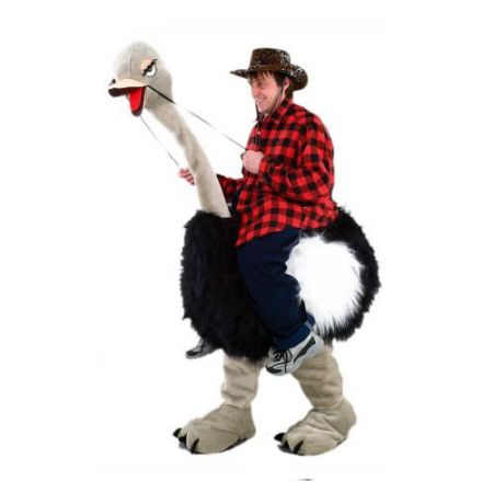 D&eacute;guisement mascotte autruche