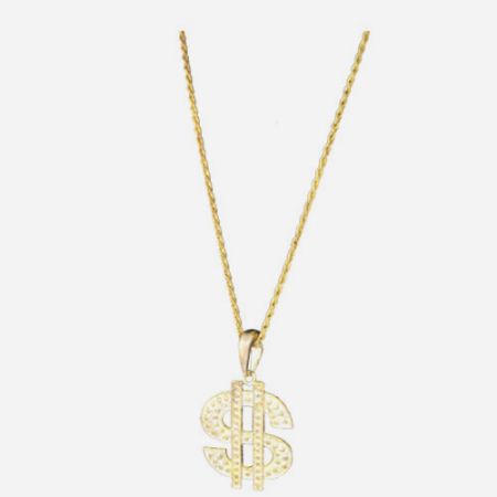 Collier Dollar 8 cm