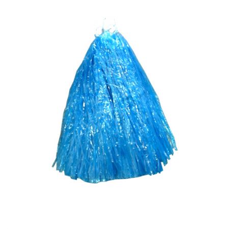 Pom-Pom Plastique Bleu
