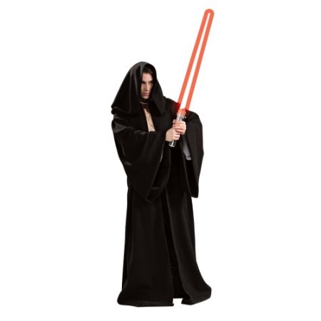 D&eacute;guisement Jedi noir luxe (Star Wars) adulte