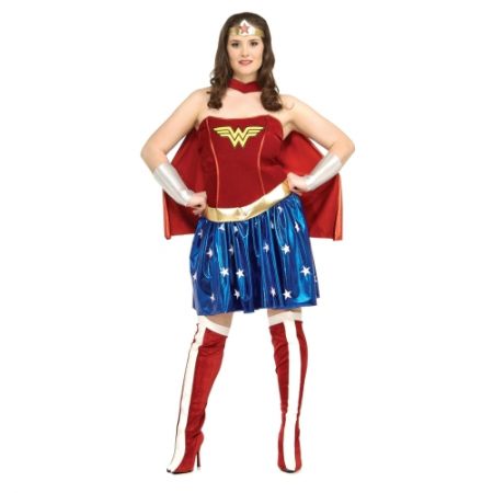 Déguisement Wonder Woman grande taille femme