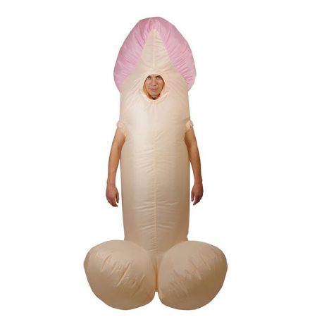 D&eacute;guisement zizi gonflable adulte