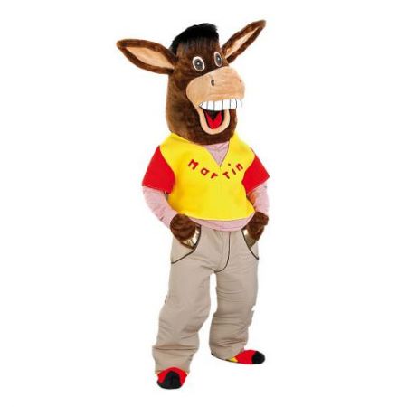D&eacute;guisement mascotte &acirc;ne Martin