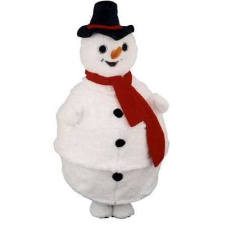D&eacute;guisement mascotte bonhomme de neige