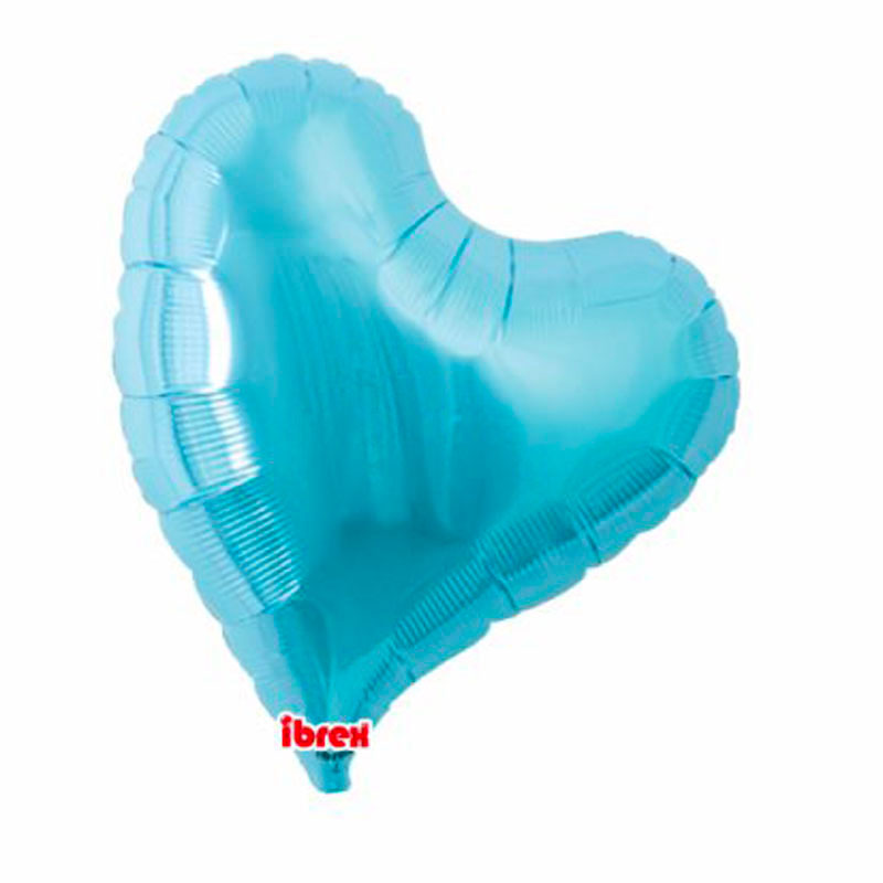 Ballon Mylar Coeur Sweet Bleu Ciel