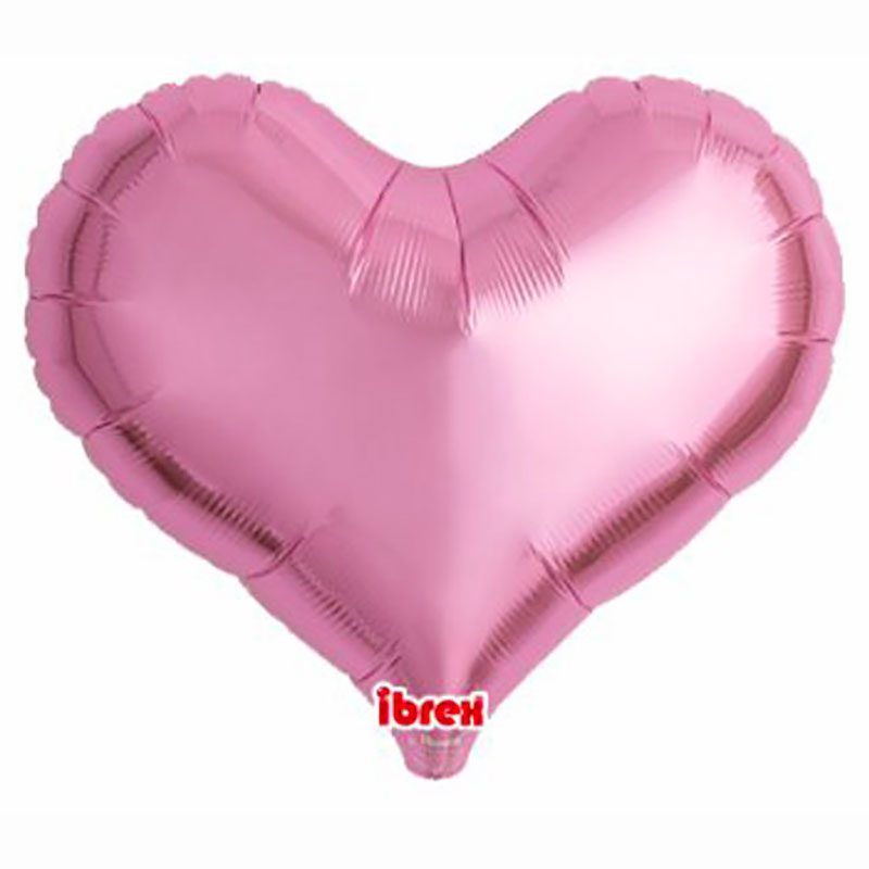 Ballon Mylar Coeur Jelly Rose