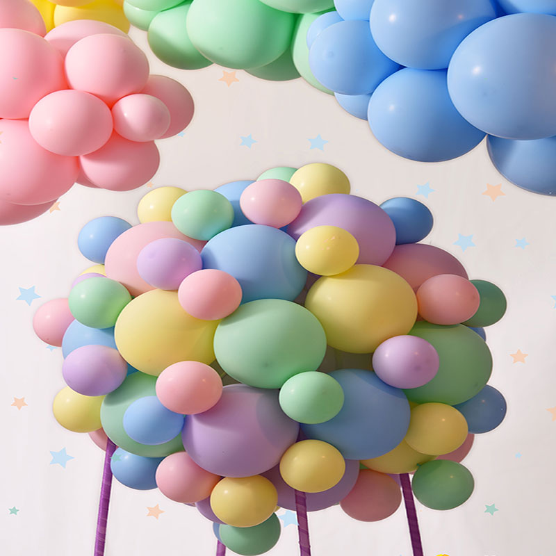 Ballon ciel pastel mat