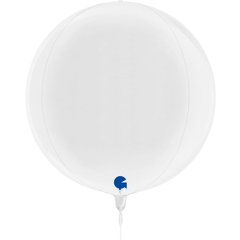 Ballon Globe Blanc