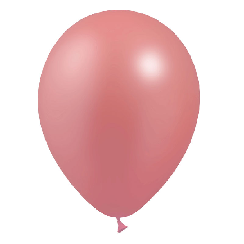 Ballon rose gold métal