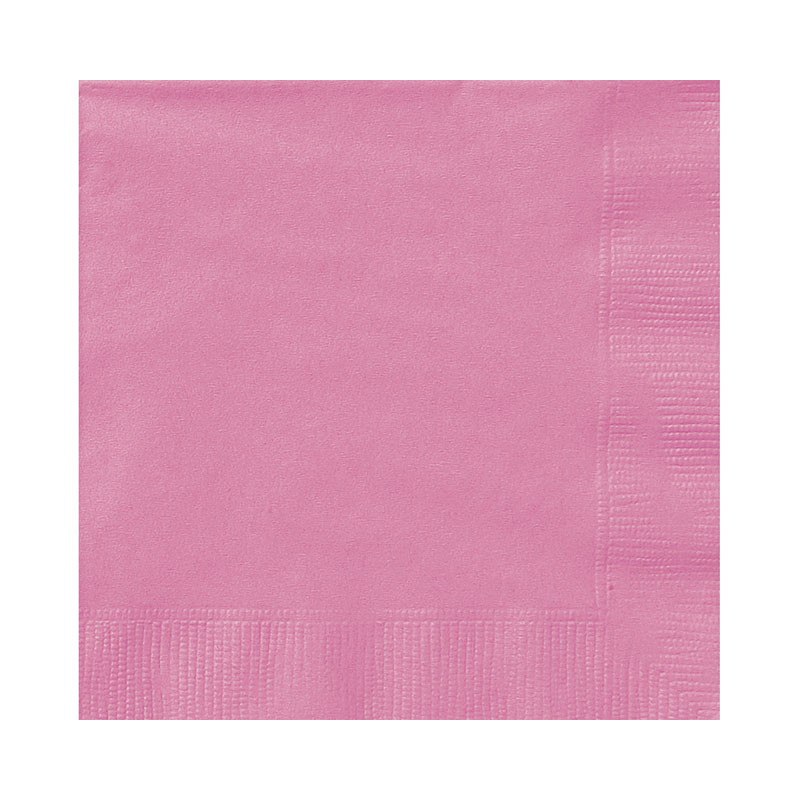 Serviette de table papier Rose