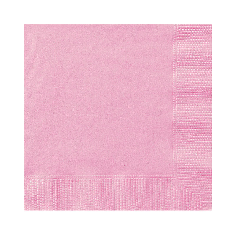 Serviette de table papier Rose Pale