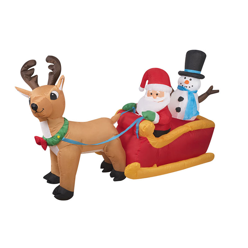 Traineau Noël Gonflable