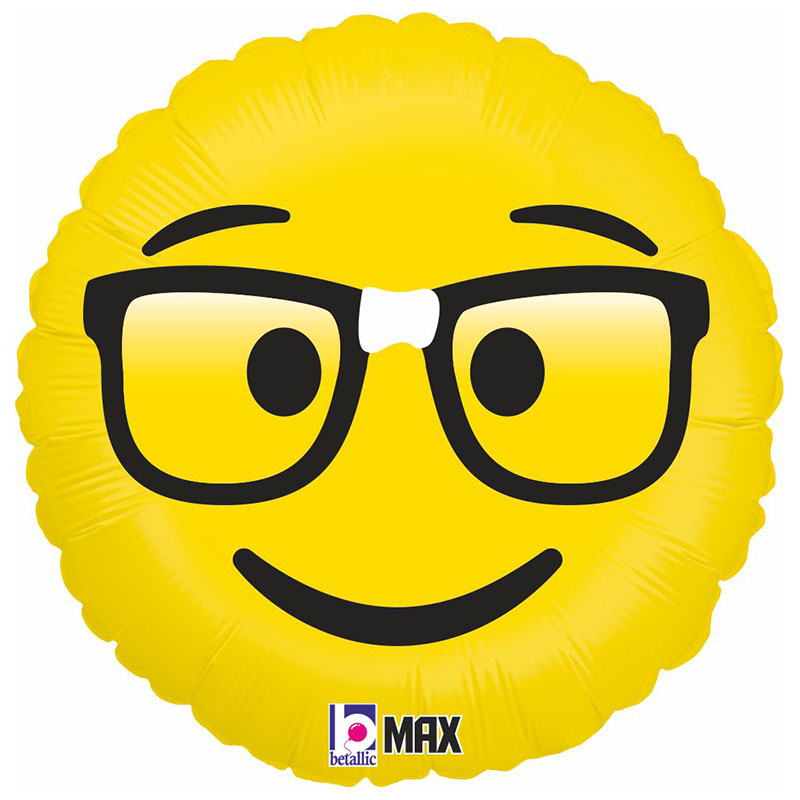 Ballon Emoji Lunettes