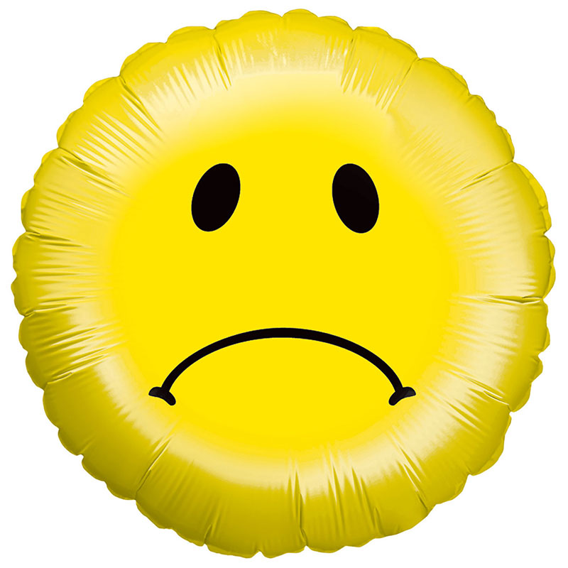 Ballon Emoji Triste