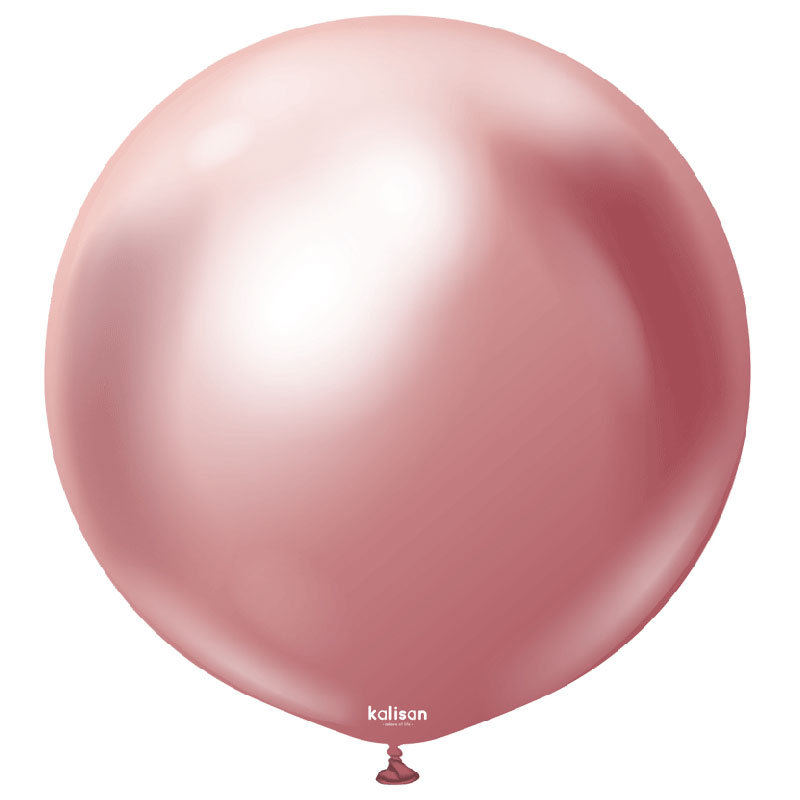 Ballon Chrome Rose Kalisan