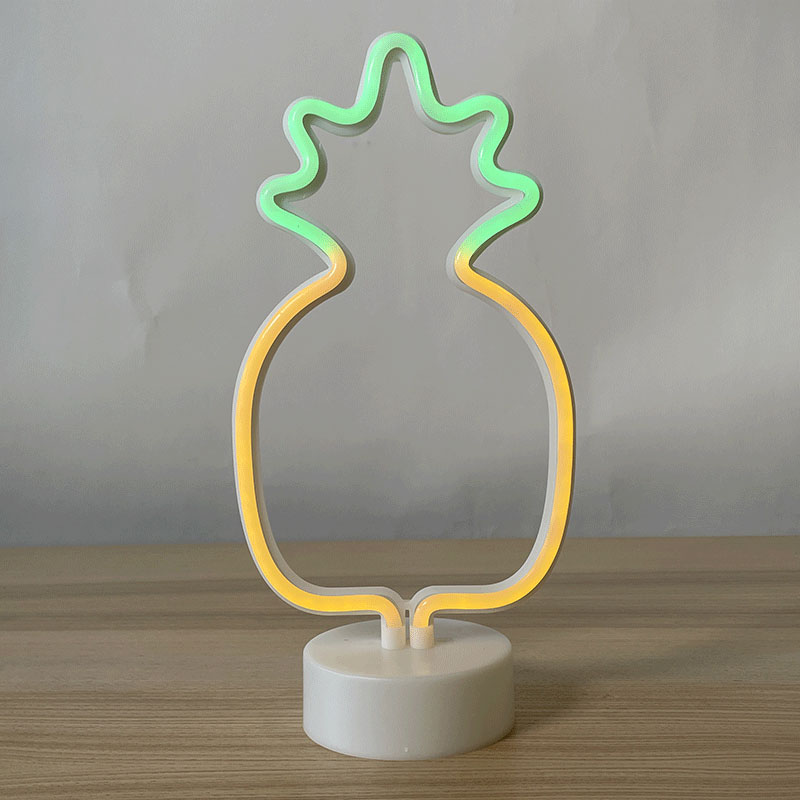 Lampe Ananas Néon