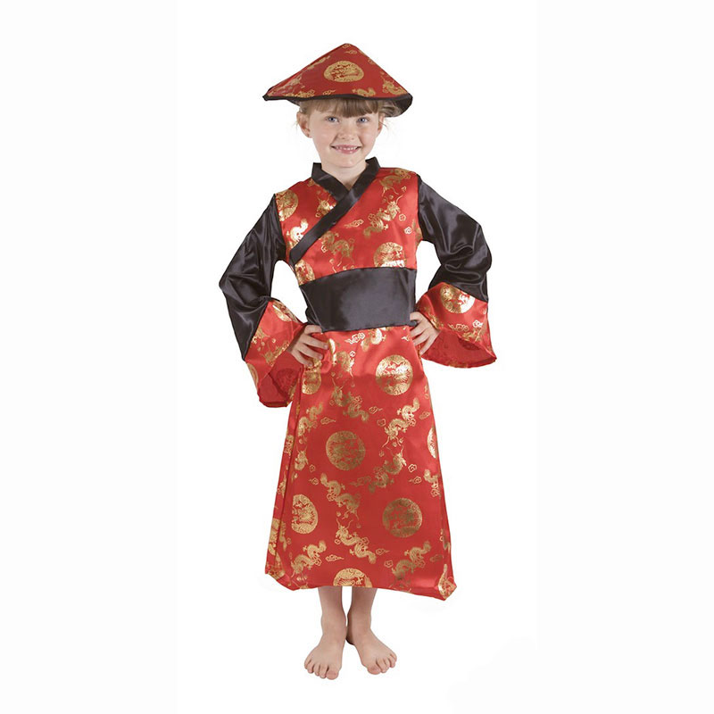 Déguisement Kimono Chinois Fille