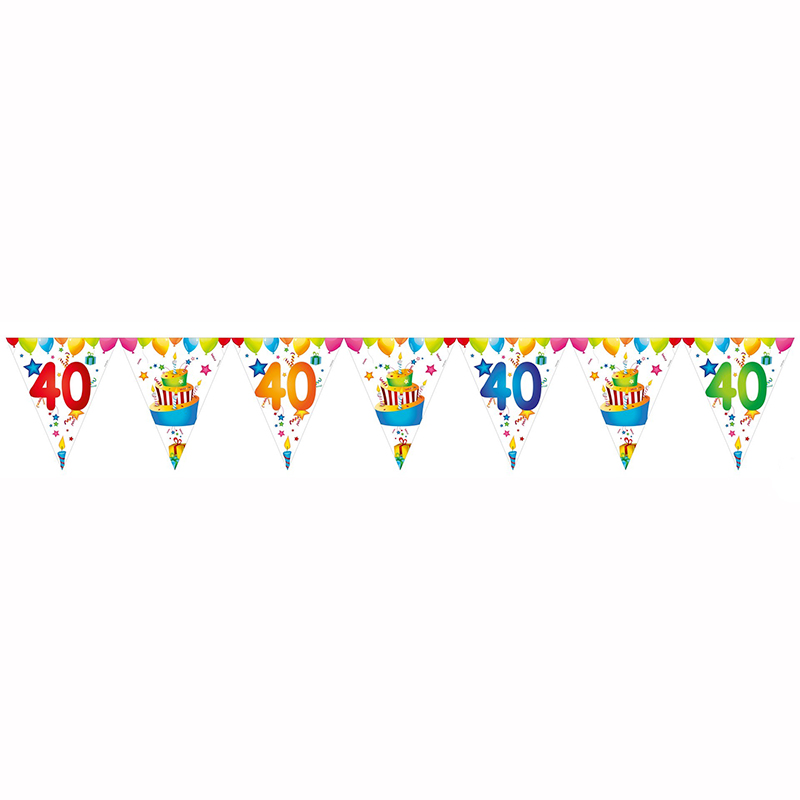 Guirlande anniversaire 40 ans