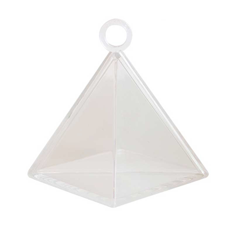 Poids ballon Pyramide transparente 25gr