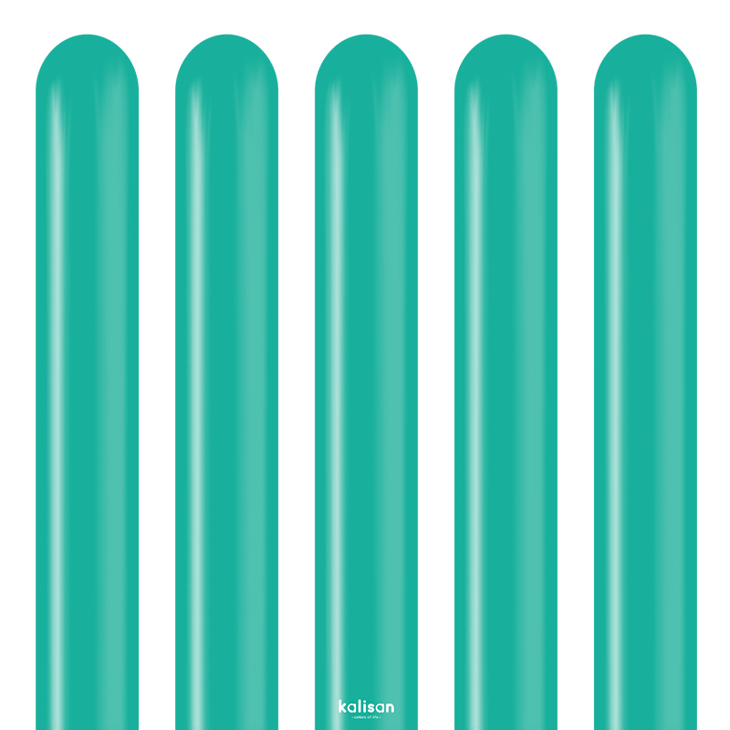 Ballons à Sculpter Tuqrquoise (Teal) Kalisan