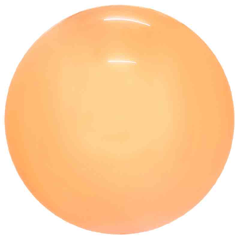 Ballon Bubble Macaron Orange