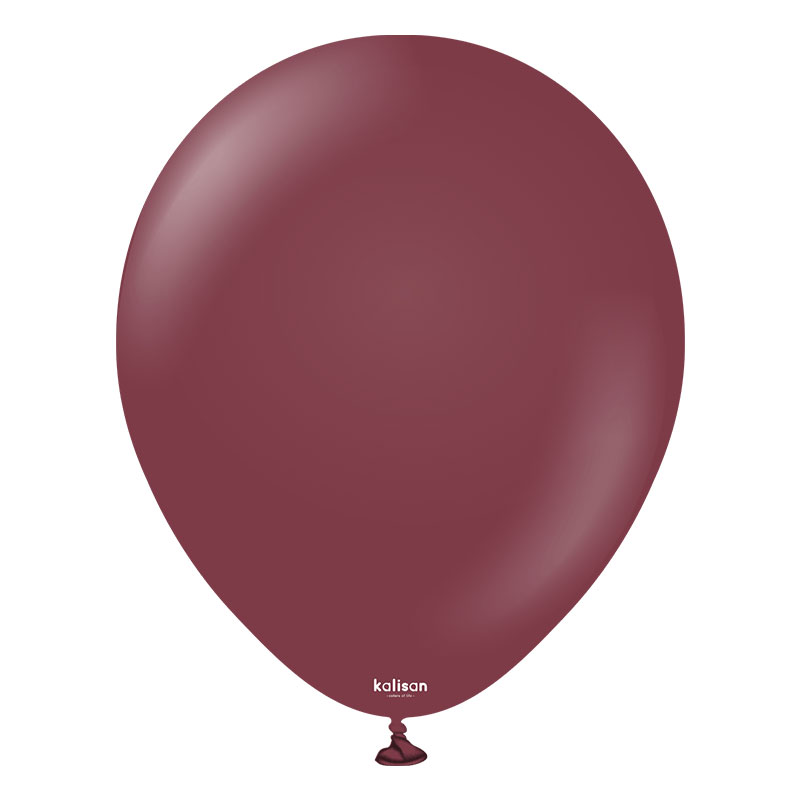 Ballon Rouge Bordeaux (Burgundy) Kalisan