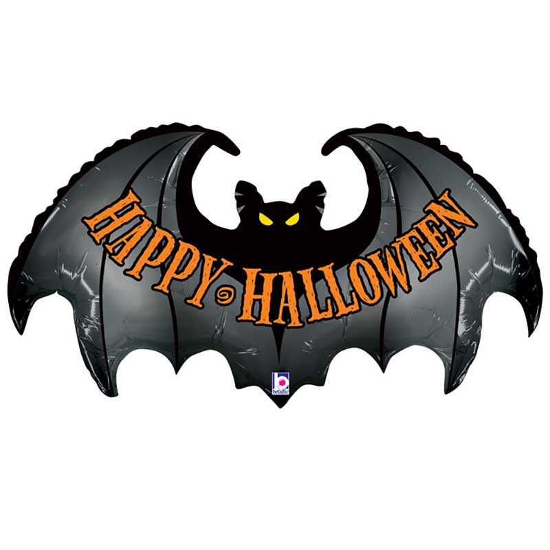 Ballon Chauve souris Happy Halloween