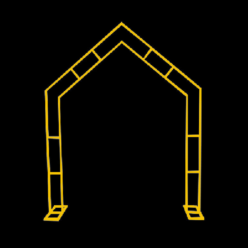 Porte Arche En Métal