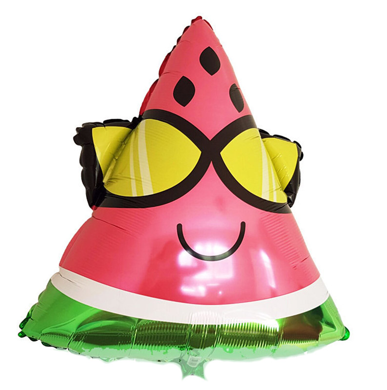 Ballon Fruit Pastèque avec lunettes